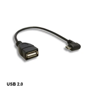 [Lot10] OTG USB 2.0 Adapter USB Type A Female to Micro B Male for Smartphone PC - Picture 1 of 1