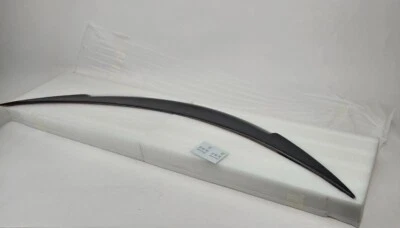 GearLiv Spoiler, Tesla Model S 2012-20 Carbon Fiber Trunk Lip Spoiler Foto 1 de 4