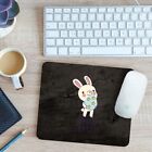 Personalised Hoppy Easter Mouse Mat Pad Bunny Holding Easter Egg 24cm x 19cm
