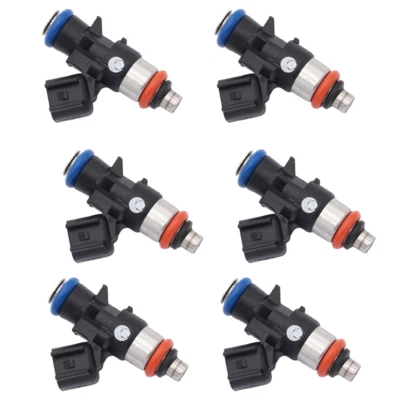 Inyectores de combustible 4627794AA de 6 piezas para Jeep Cherokee Latitude 2014-2017 3,2 L 5,7 L Foto 1 de 4