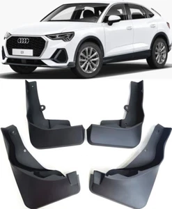 New Front & Rear Splash Guards Mud Flaps For 2018-2023 Audi Q3 Sportback - Picture 1 of 7