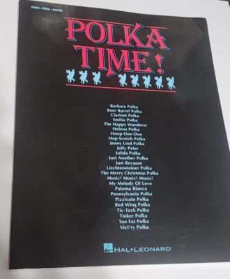 Livro de músicas Polka Time: guitarra vocal piano 1988 - Imagem 1 de 4