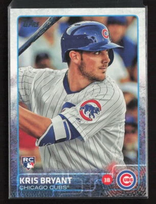 2015 Topps #616 Kris Bryant Chicago Cubs Rookie RC - Image 1 of 2