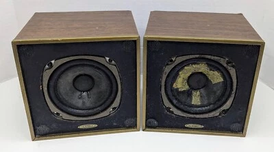 Auratone 5C Super Sound Cube Reference Speakers - 6.5"x6.5"x5.25" - WORKING! - Image 1 of 4
