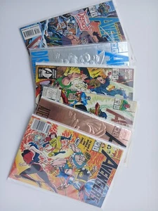 Avengers Lot #359 360 361 362 363 364 Newsstand Foil Covers Key Higher Grade - Picture 1 of 13