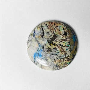 Natural Shattuckite Stone Azurite Turquoise Cabochon Gemstone 50 Ct ME-11302 - Picture 1 of 3