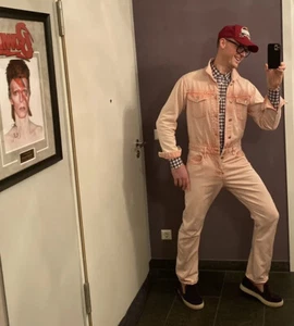 DSQUARED2 F/W 2020 DANDY 46 ROSY JEANS OVERALL S LATZHOSE 38 JUMPSUIT OVER ALL - Bild 1 von 8