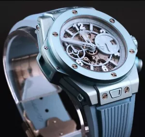 Hublot Big Bang Unico Summer Edition Limited Edition of 200 in Baby Blue 42mm - Picture 1 of 9