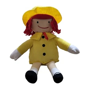 Kohls Cares Madeline Peluche Juguete de Peluche Muñeca Amarillo 14" Vestido Cabello Rojo - Imagen 1 de 11