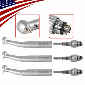 3x Dental Fiber Optic High Speed Handpiece for Kavo MULTIflex LED Quick Coupling - Picture 1 of 11
