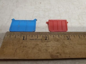 Toy Matchbox Lesny 2 Dump Truck  Tipper Tail gates - Picture 1 of 3