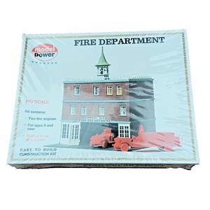 HO Scale Model Power #409 Fire Department Kit - Picture 1 of 8