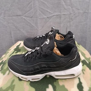 Nike Sportswear Air Max 95 SE Pull Tab Black White AQ4129-002 Mens Size 10.5 - Picture 1 of 13