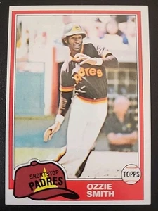 1981 Topps #254 OZZIE SMITH Raw - San Diego Padres - HOF b13:94 - Picture 1 of 2