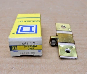 NEU SQUARE D B9.10 THERMISCHES ÜBERLASTRELAIS HEIZELEMENT EINHEIT (6 VERFÜGBAR) - Bild 1 von 1