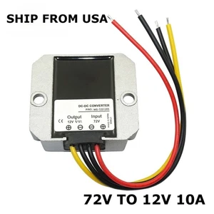 DC 18-90V 24V/48V/72V Step down to 12V 10A Buck Converter Voltage Reducer Power - Picture 1 of 8