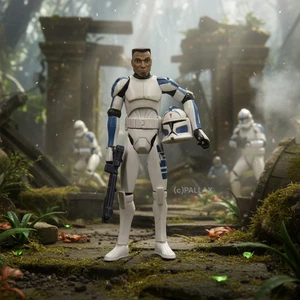 STAR WARS CLONE WARS - CLONE TROOPER FIVES / HASBRO 2011 - Picture 1 of 3