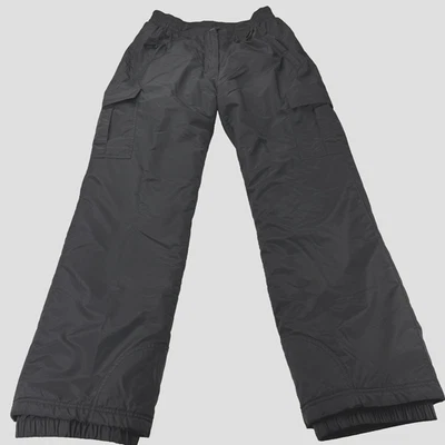 Pantalones de esquí de nieve Sport Essentials 5744 negros impermeables aislados carga L Foto 1 de 4