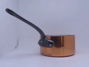 Cazuela vintage Made in France - pared gruesa, 14 cm, mango de hierro Francia - Imagen 1 de 7