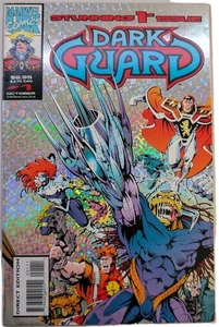 Dark Guard #1 MARVEL UK UNIVERSE FUMETTO Death's Head II Killpower CIRCA 1993 - Foto 1 di 6