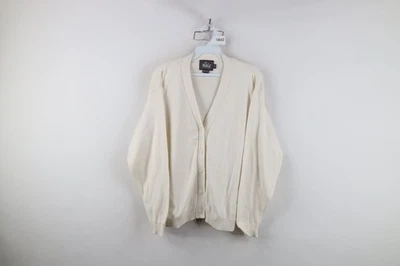 Cárdigan Suéter Crema De Colección Años 90 Woolrich Para Mujer S Algodón Acanalado Tejido EE. UU. Foto 1 de 4