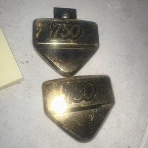 OEM 1983 YAMAHA 750 VIRAGO MIDNIGHT ED. EMBLEMS - Bild 1 von 2