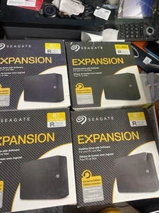 Seagate Expansion 8TB 3.5" External HDD 4 of them Broken for parts only - Afbeelding 1 van 3