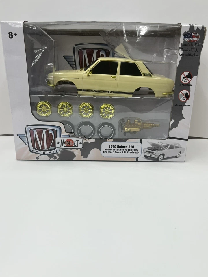 M2 MACHINES 1970 DATSUN 510 CHASE  1:24 SCALE   /500 /2,400?? See description  - Image 1 of 4