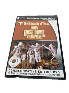 2005 Rose Bowl-Texas Vs Michigan (DVD, 2005) - Picture 1 of 5