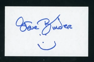 Steve Binder Director-Elvis '68, Produzent, Autor signiert 3x5 Karteikarte E28434 - Bild 1 von 1