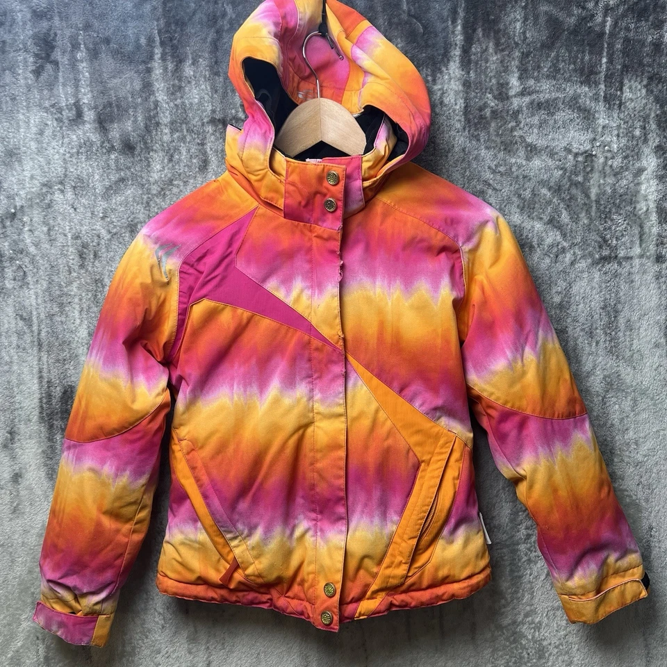 Obermeyer Niñas Esquí Nieve Chaqueta Cremallera Sudadera con Capucha Talla 10 Juniors Aislada Foto 1 de 4