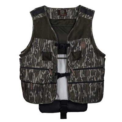 Mossy Oak Gamekeeper Men Bottomland Camo Turkey Hunting Vest - 113300 - Image 1 of 4