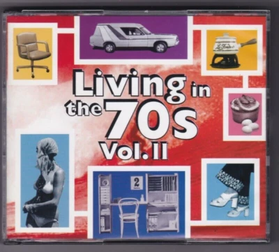 Living In The 70s Volume II  - Various Artists - CD 2 x CD Fat Box 1995 BMG Aus. - Image 1 of 4