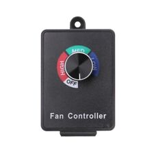 AC 120V 3A Fan Variable Speed Controller Electric Motor Rheostat for Hydroponics