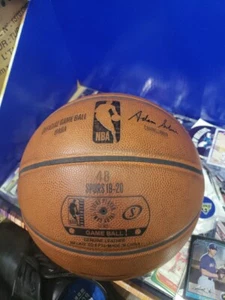 Offizielles NBA Spiel Ball Basketball San Antonio Spurs 2019-20 Auto Ginobili Keldon - Bild 1 von 5