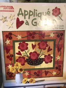 Applique A Garden (Leisure Arts #5252) - Picture 1 of 7