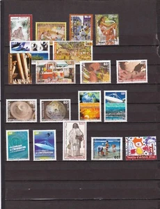 French polynesia mnh year set Monkey seashells flowers 2004 w/o the OPTE - Picture 1 of 2