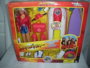 BAYWATCH PAM ANDERSON C.J. PARKER TRAINING PLAYSET TOY ISLAND 1997 - Picture 1 of 9