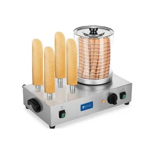 Würstchenwärmer 1100W Hot Dog Gerät Hotdog Maker Wurstwärmer Edelstahl Toaster - Bild 1 von 5