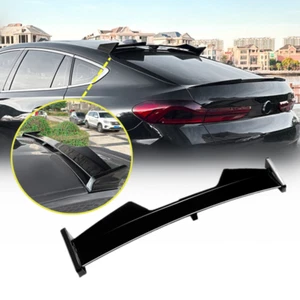 Rear Window Roof Top Spoiler  For BMW X6 G06 M Sport 19-25 2026 Gloss Black ABS - Foto 1 di 14