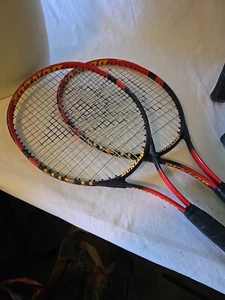 Titanium Alloy Tennis Racquet Dunlop Lite Ti 25 GOOD Shape 60468 Qty 2 - Picture 1 of 8