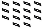 14 X Vertikutierer Messer für Wolf Garten UV 32 B, UV 30 EL, UV 28 EV - HQ Stahl