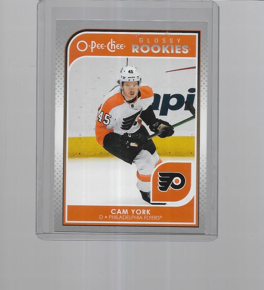 2021-2022 UPPER DECK SERIES 1 HOCKEY OPEECHEE GLOSSY ROOKIE CAM YORK #R-3 - Image 1 of 1