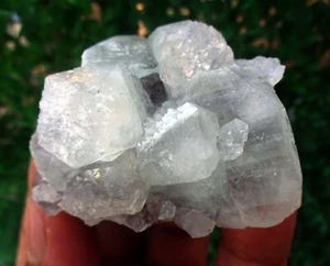 Apophyllite On Chalcedony Matrix Mineral - Picture 1 of 5