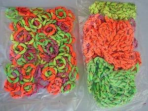 FRIENDSHIP BRACELETS & RINGS ( LOT OF 288 ) VENDING, CARNIVAL TOY, PARTY FAVORS - Picture 1 of 3