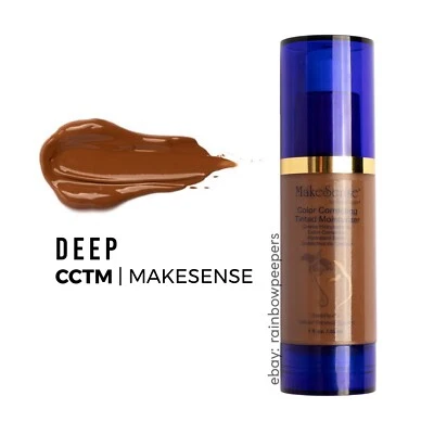CCTM MakeSense SeneGence Color Correcting Tinted Moisturizer DEEP New 1 Oz. - Image 1 of 4