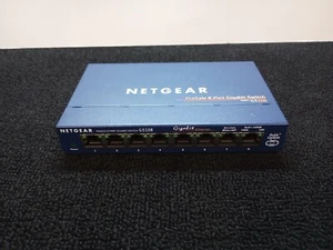 NETGEAR GS108 v3 ProSafe 8 Port Gigabit Switch (No Power Supply) - Picture 1 of 4