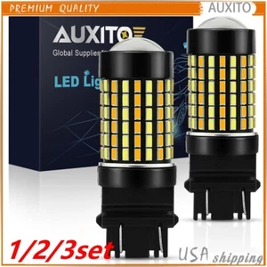 3157 4157 Ámbar Blanco Switchback Gire LED Luz de Señal de Conducción para Chevy 1/2 Set - Imagen 1 de 19