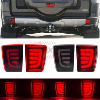 Lanterna traseira de LED para Mitsubishi Pajero Montero V87 V97 2007-20 para-choque com curva - Imagem 1 de 4