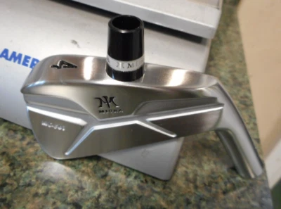 Nova virola Miura Golf MC-501 4 cabeças de ferro somente preto/branco ou azul/branco logotipo - Imagem 1 de 4